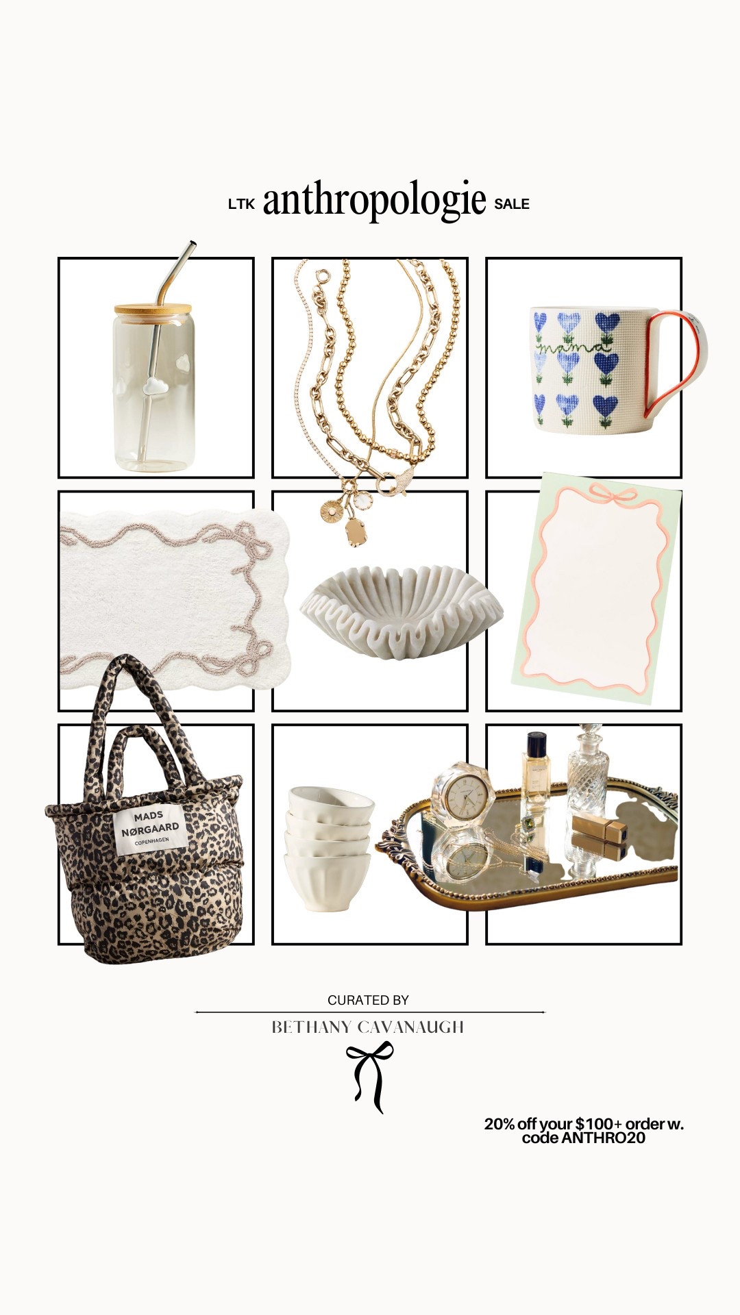 { ltk anthro sale ❥

*** use code ANTHRO20 To save 20% off your $100+ order!! 

Anthropologie Home . Gleaming Primrose Vanity Tray . Mama Mug . Gifts for Her . Native American Content Creator } 

#LTKSaleAlert #LTKHome #LTKFindsUnder100