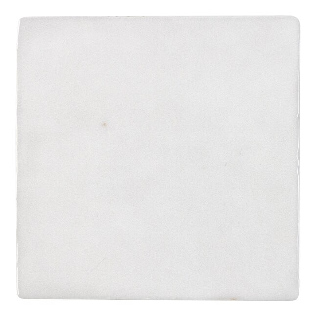 Boutique Zellige Cream 5-in x 5-in Glazed Ceramic Floor and Wall Tile (0.181-sq. ft/ Piece) | Lowe's