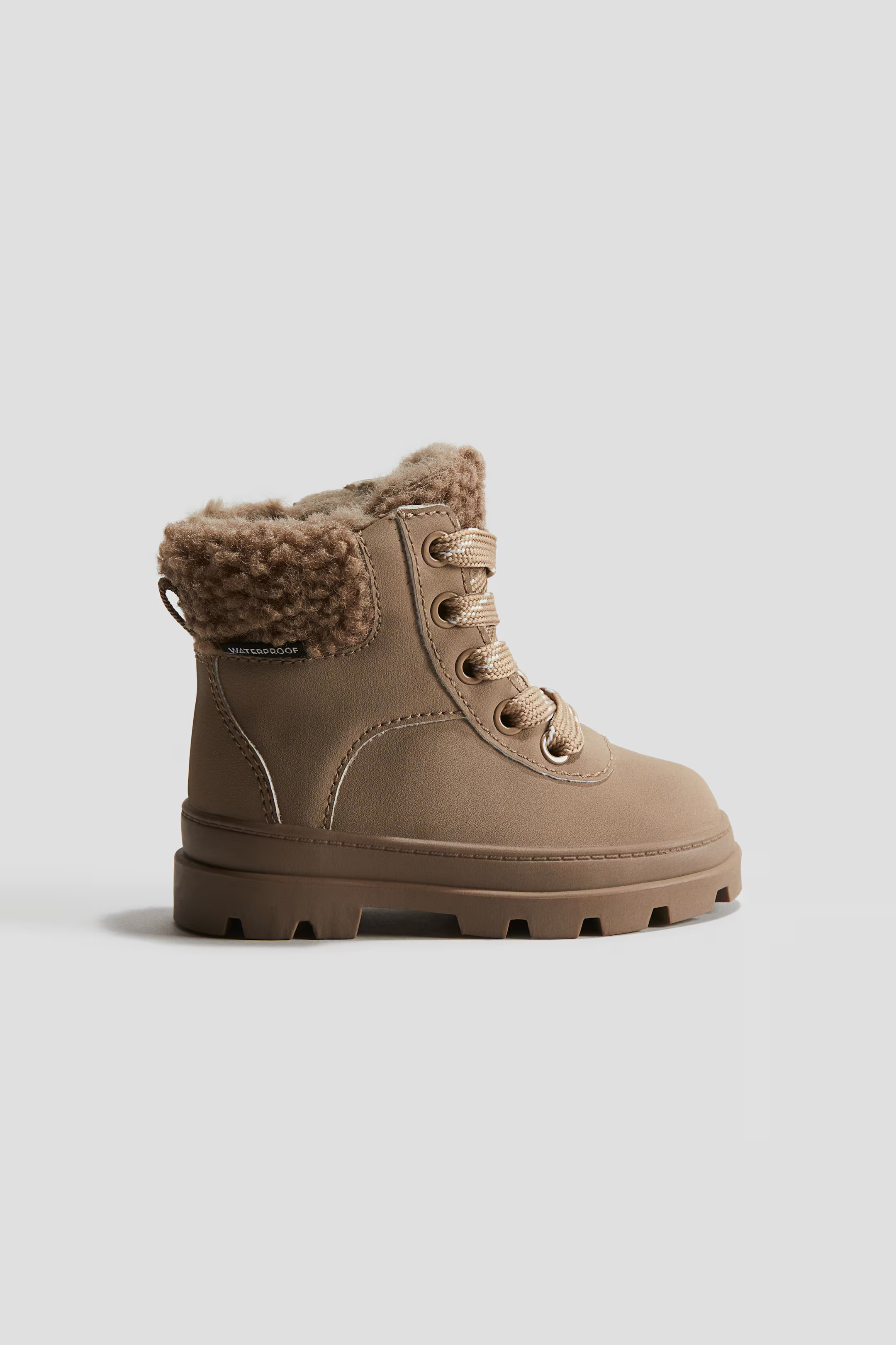 Waterproof Lace-Up Boots | H&M (US + CA)