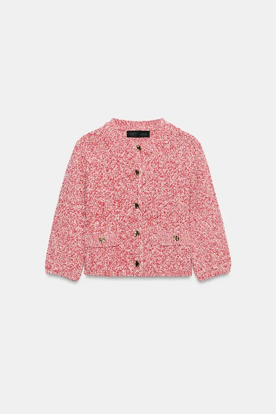 STRICKJACKE MIT 3/4-\u00c4RMELN | Zara DE