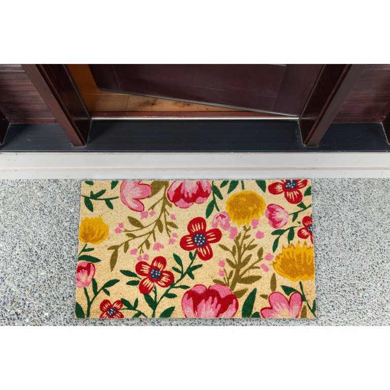 Bright Blossom Doormat 17x29 | Walmart (US)