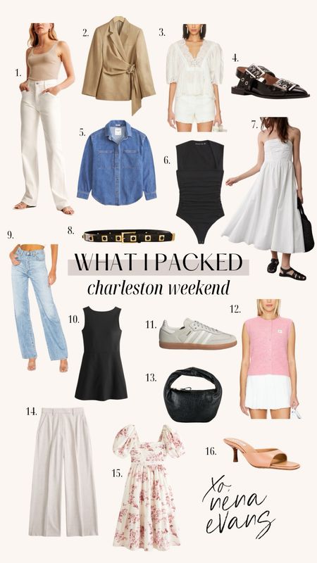 What I packed for a weekend in Charleston 🤍


Spring outfit
Casual outfit 
Spring dress 

#LTKfindsunder100 #LTKstyletip #LTKtravel