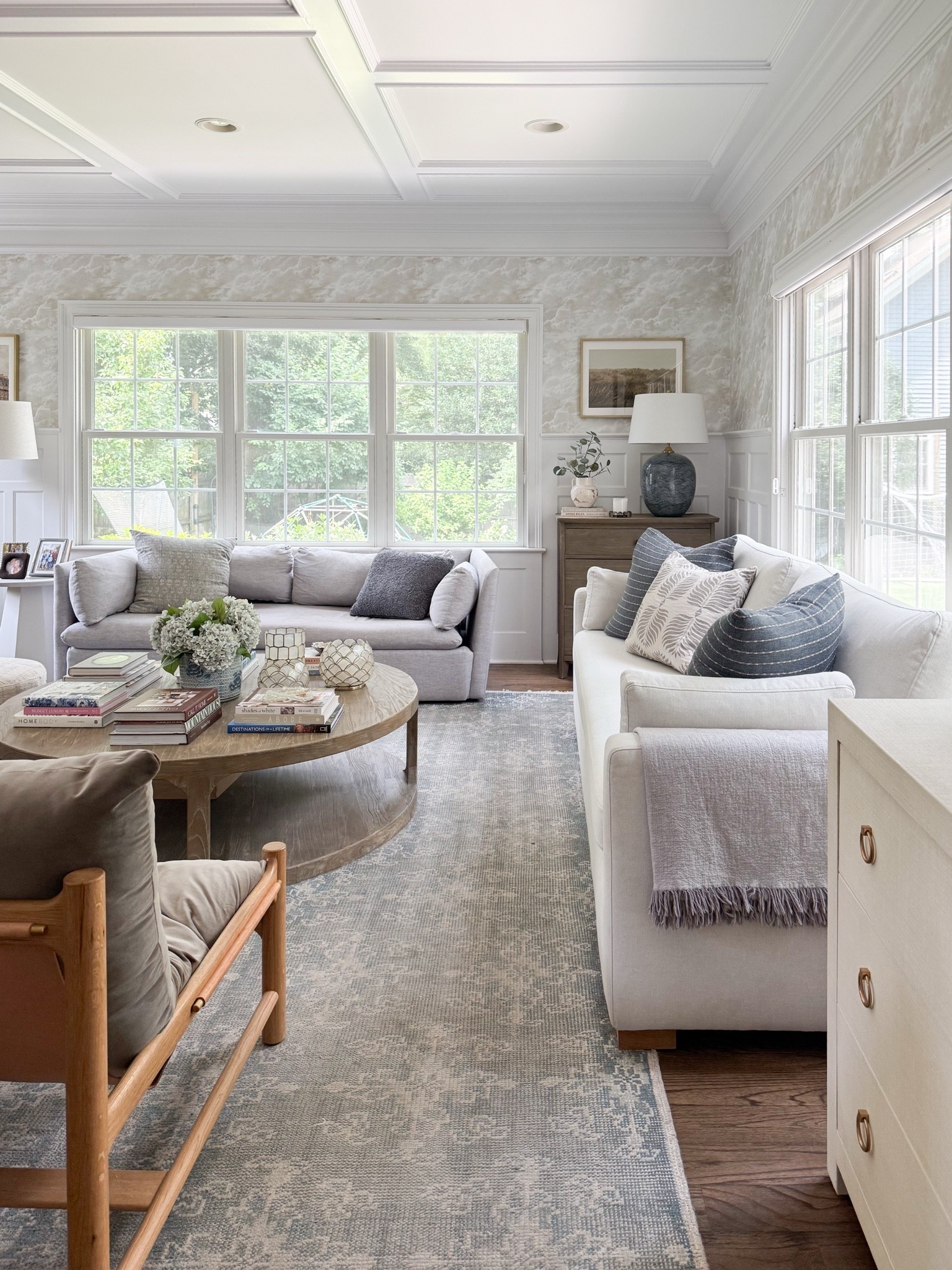 Holiday weekend ready! 

Our peel-and-stick wallpaper is on sale along with most everything else in our living room!! 

Paint colors, white paint, living room, living room inspo, Serena & Lily, GIRLONTHEHUDSON, neutral home, modern coastal, minted art, cozy home, coffee table accessories, coffee table styling, peel-and-stick wallpaper, throw pillows, mixing high and low

#LTKSaleAlert #LTKHome #LTKdayinmylife
