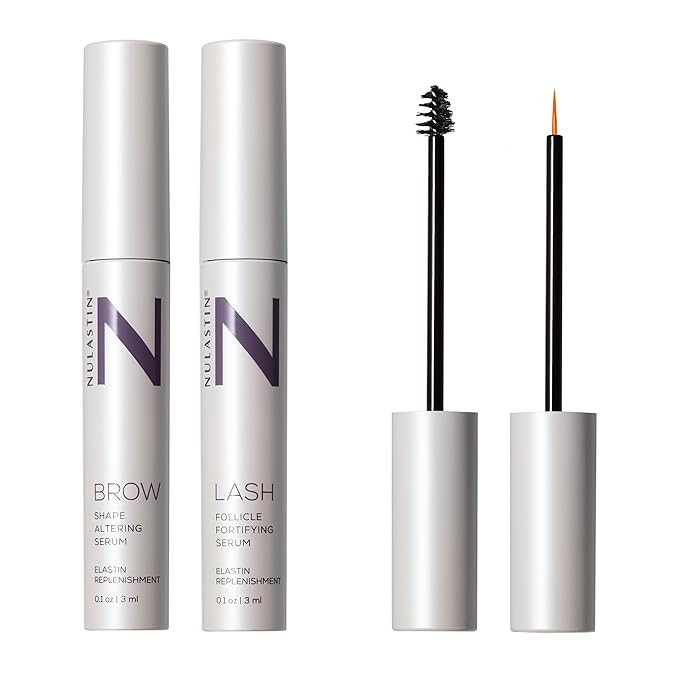 NULASTIN LASH and BROW Dual System, Eyelash & Eyebrow Boosting Serums with Elastaplex Technology,... | Amazon (US)