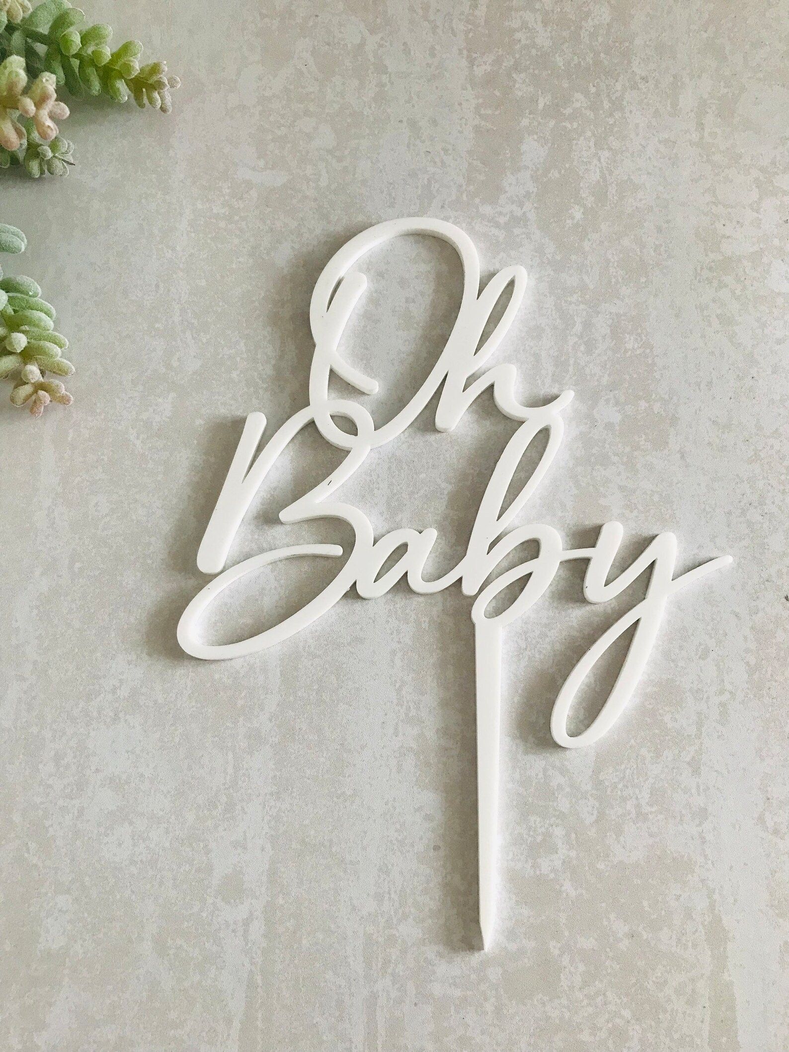 Oh Baby Cake Topper Baby Shower Decoration Baby Shower Boy - Etsy | Etsy (US)