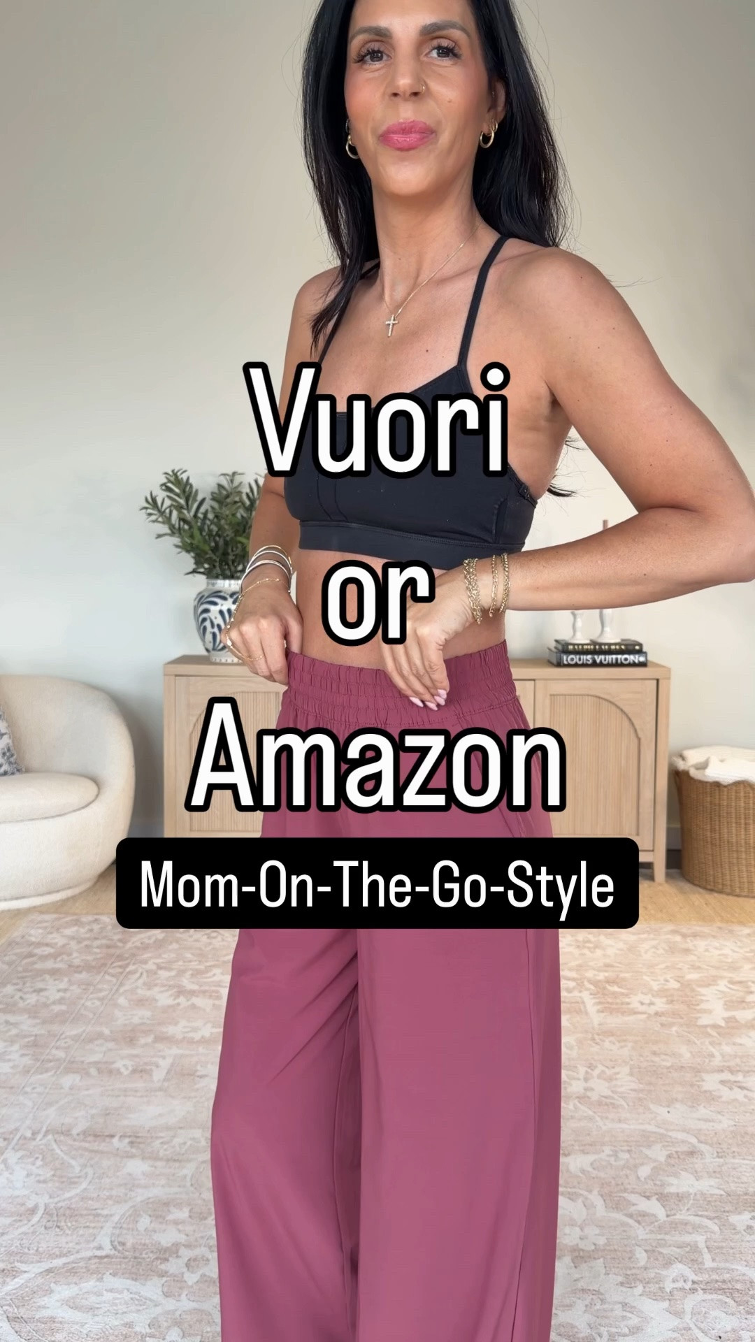 When you find a look for wayyyy less of your favorite vuori pants 
Wearing a small tall 
@Target  denim top- medium #LTKSpringSale

#LTKU #LTKOver40 #LTKootd