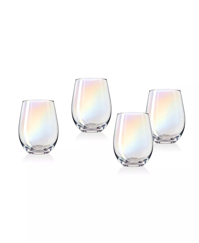 Godinger Monterey Stemless Wine - Set of 4 & Reviews - Glassware & Drinkware - Dining - Macy's | Macys (US)