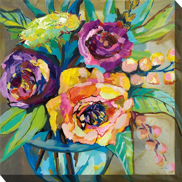 Exaucee Summer Crush Outdoor Canvas Art | Wayfair North America