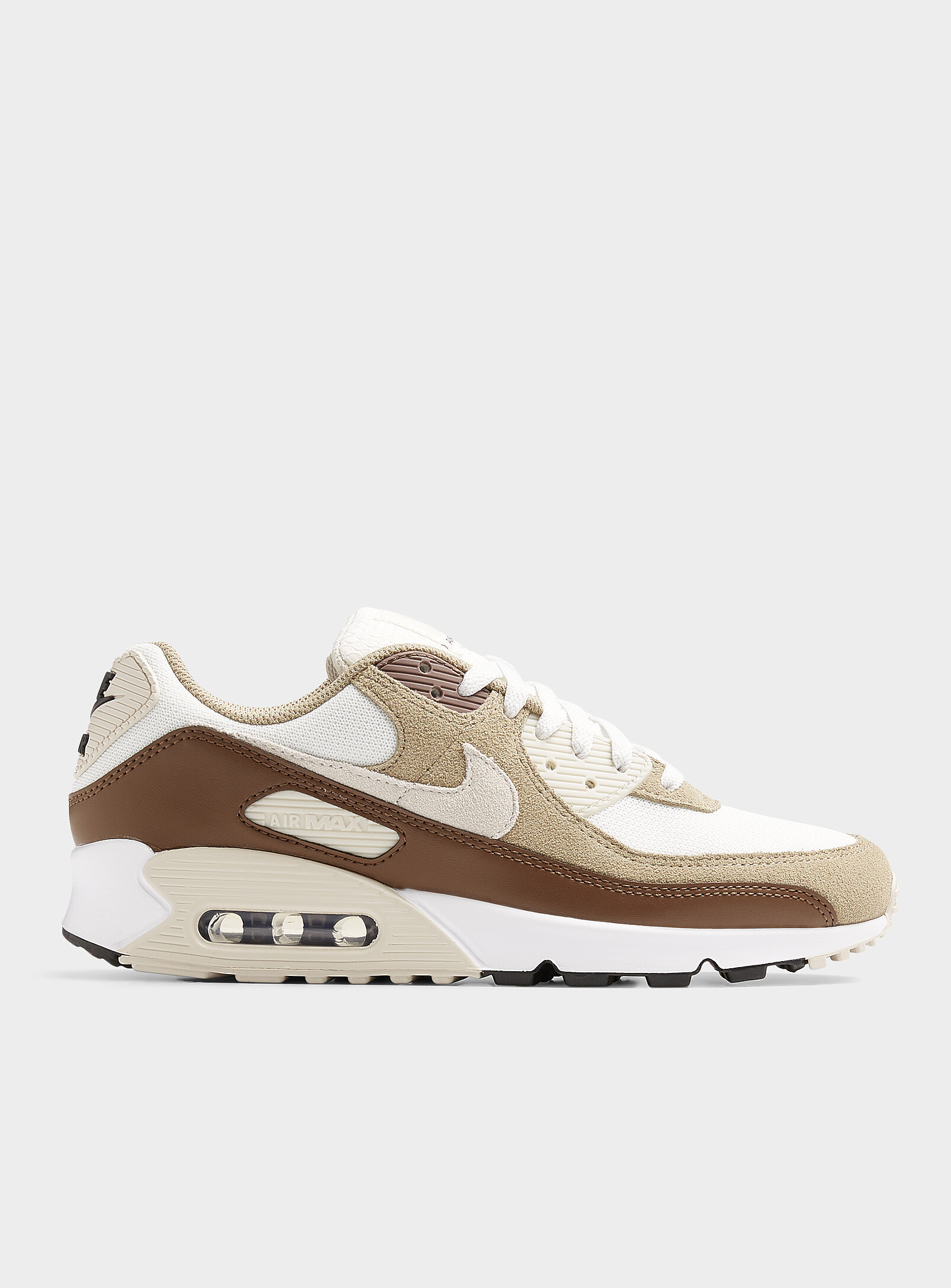 Nike - Brown Air Max 90 sneakers Men (Men, White, 11.5) | Simons