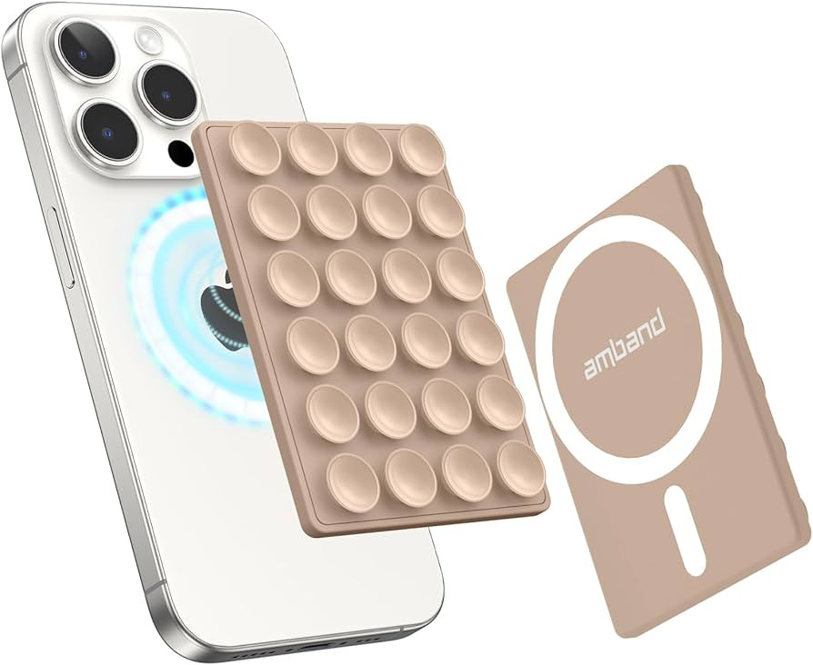 amBand Magnetic Suction Phone Mount Trendy Stocking Stuffers for Men Women Dad Mom Adults, Remova... | Amazon (US)