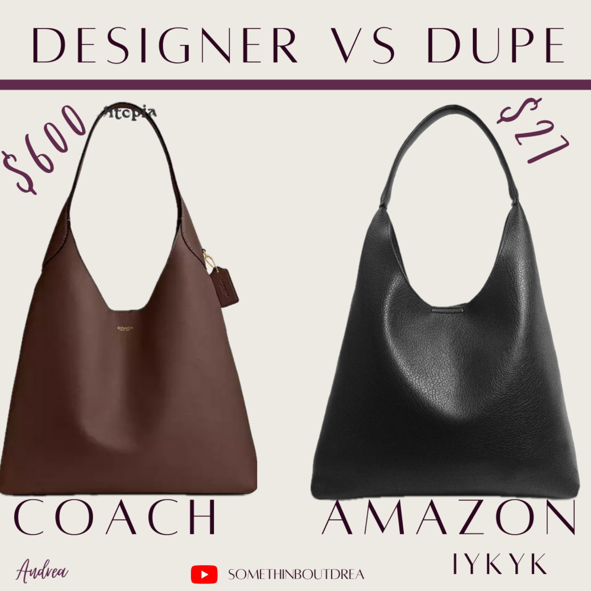 Save OR splurge on the new coach #highvslow

#LTKStyleTip #LTKFindsUnder100 #LTKItBag