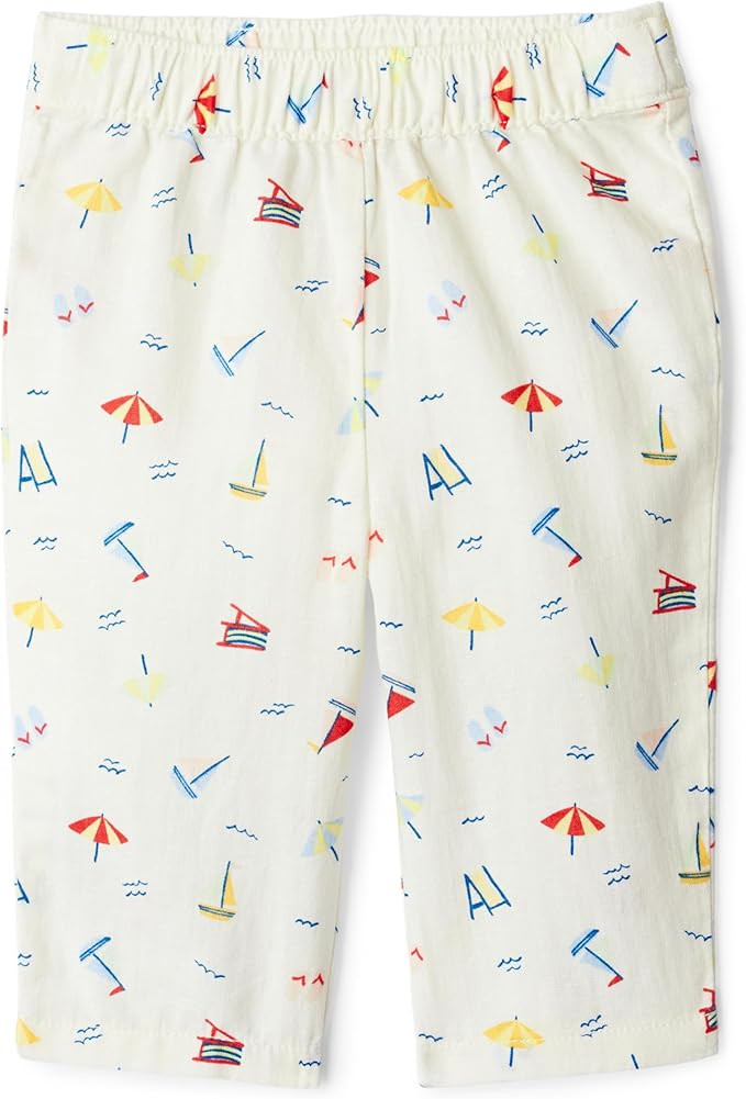 Amazon Essentials x Sofia Grainge Toddlers and Baby Boys' Cotton Linen Pull-on Pants | Amazon (US)