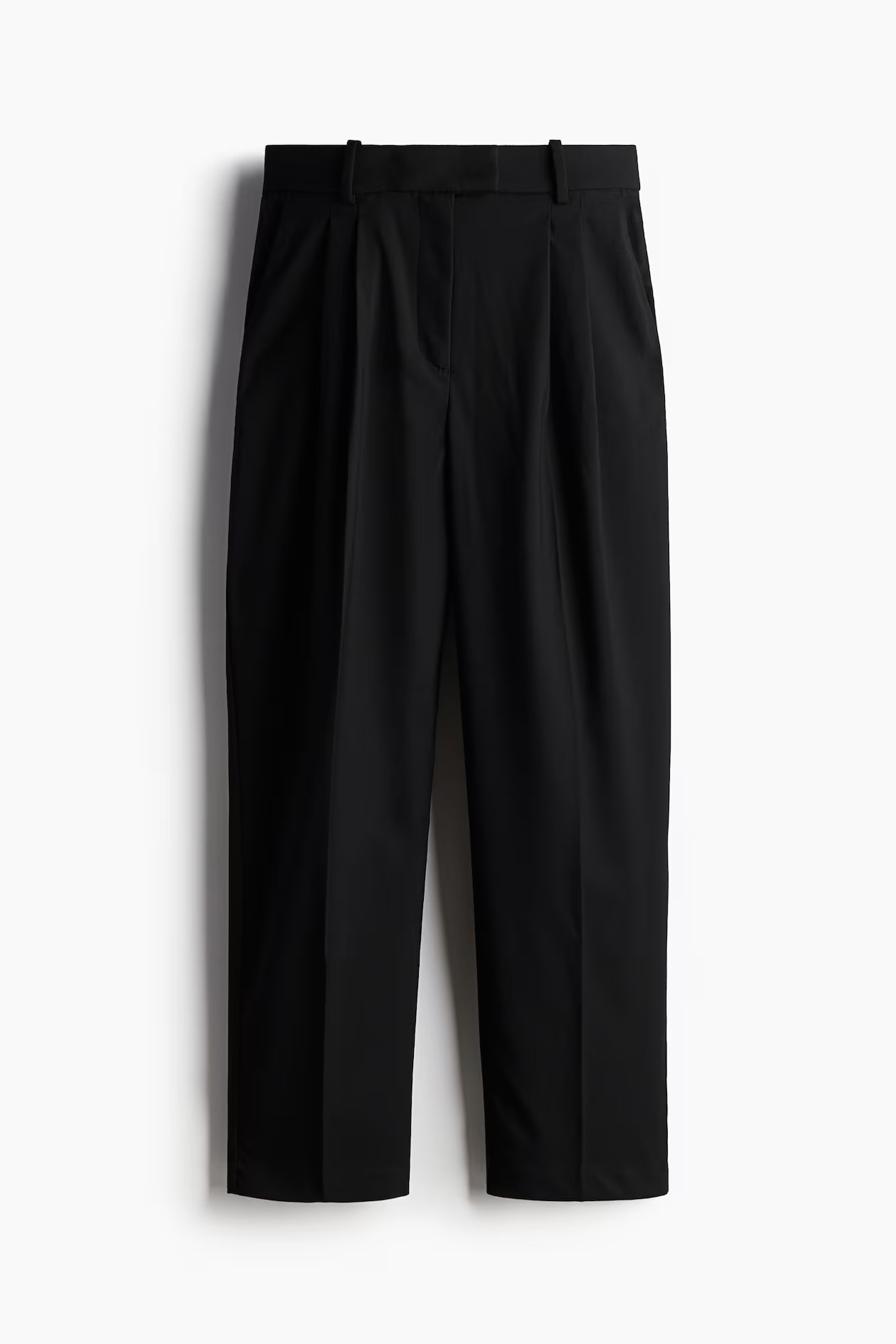 Ankle-length trousers - High waist - Ankle length - Black - Ladies | H&M GB | H&M (UK, MY, IN, SG, PH, TW, HK)