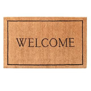 Welcome Border 30 in. x 48 in. Door Mat | The Home Depot
