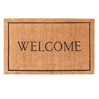 Calloway Mills Welcome Border 30 in. x 48 in. Door Mat-104813048 - The Home Depot | The Home Depot