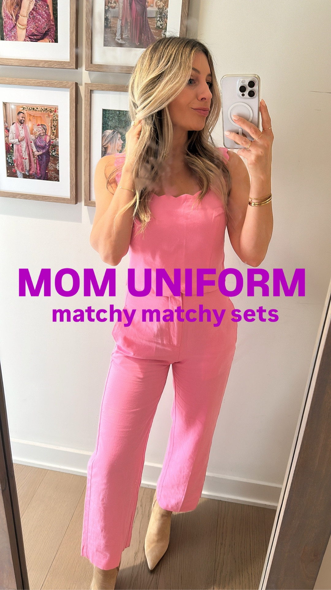 Matchy matchy is the easiest way I have found to feel put together & get ready fast! 
Tops are small
Bottoms are 0 (except white I went with a 2)


#LTKootd #LTKmomlife #LTKOver40