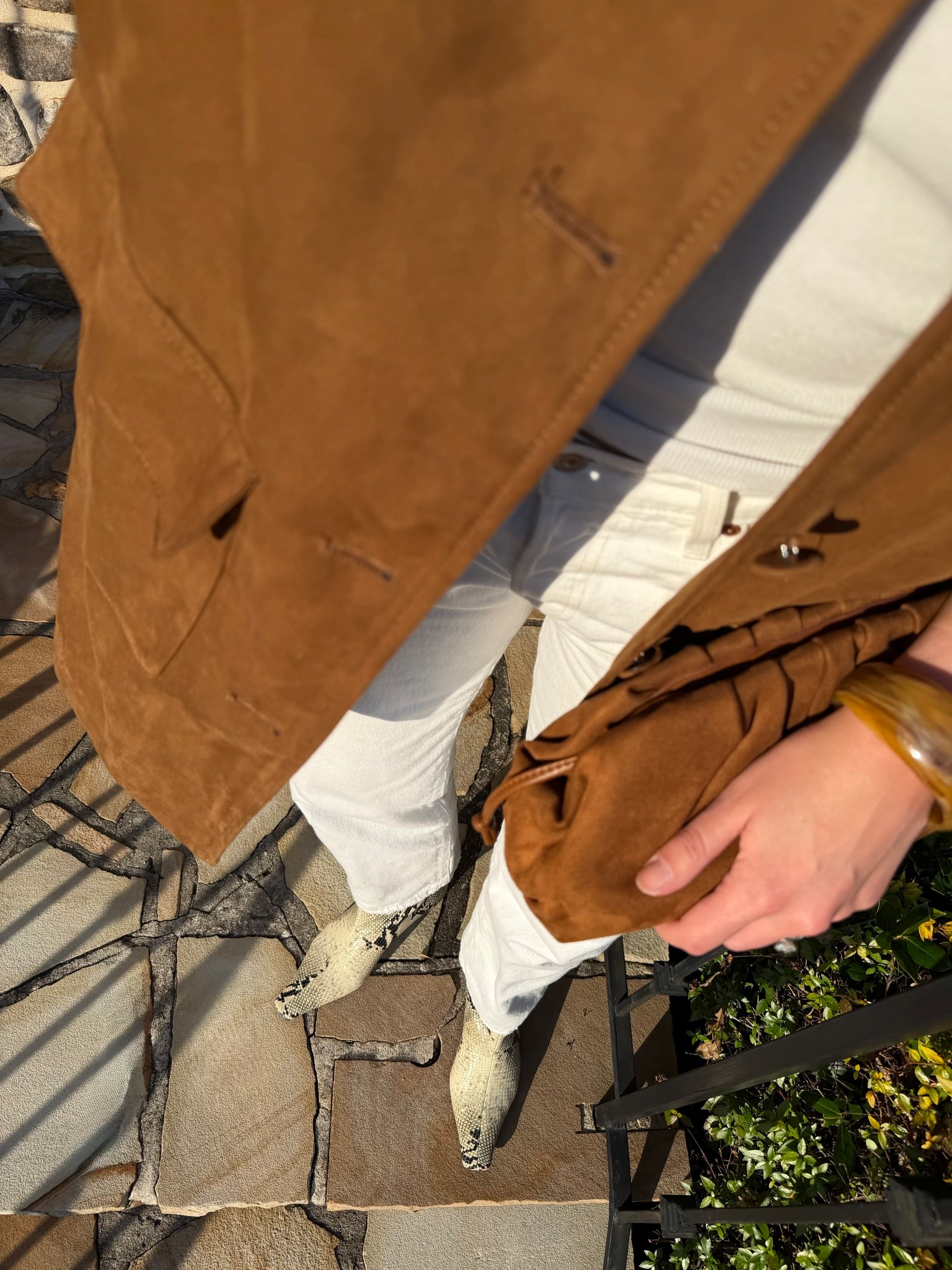 Camel suede and white jeans all fall and winter long 

#LTKSeasonal #LTKStyleTip