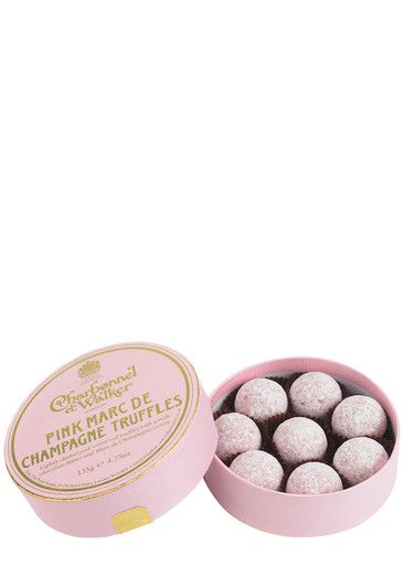Pink Marc de Champagne Chocolate Truffles 135g | Harvey Nichols (Global)