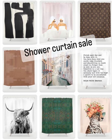 Rounding up some favorite shower curtains on sale now 

#LTKunder100 #LTKstyletip #LTKhome
