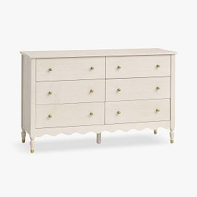 Camille 6-Drawer Dresser (54w x 19d") | Pottery Barn Teen