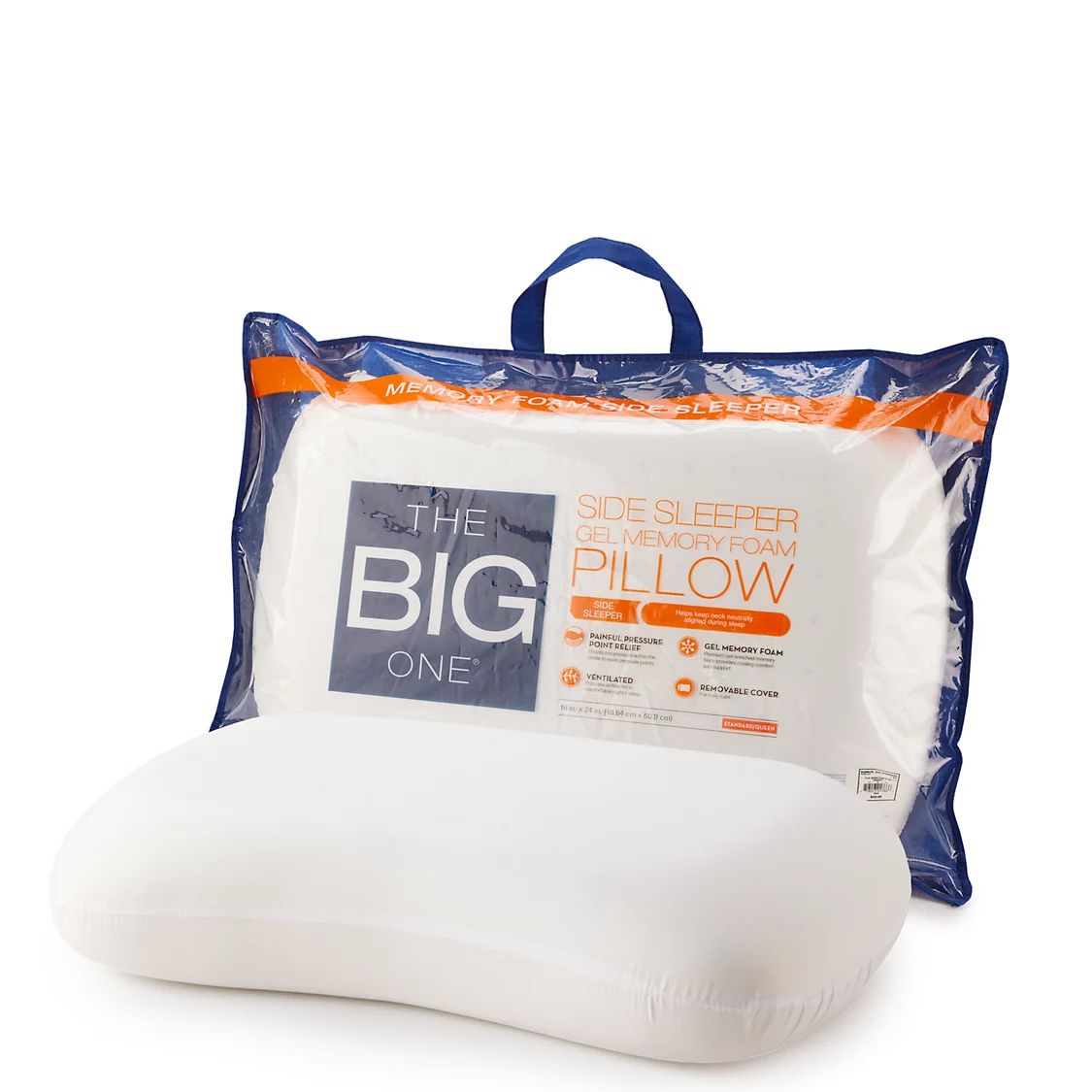 The Big One® Gel Memory Foam Side Sleeper Pillow | Kohl's
