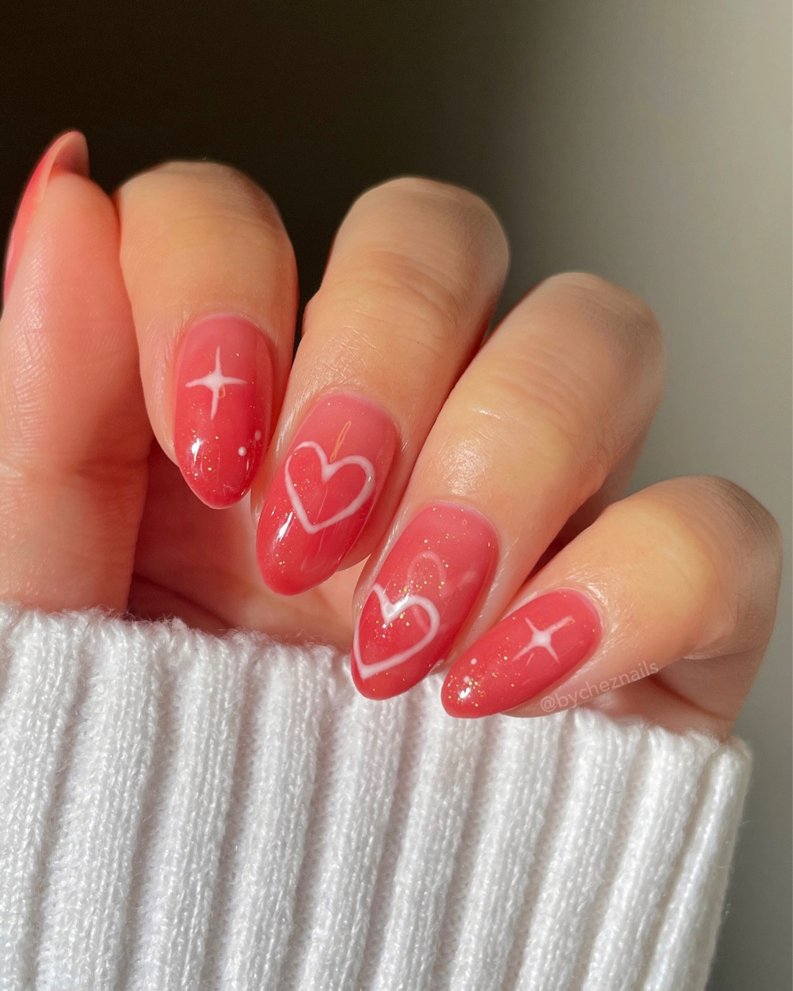 First time trying Korean gel polishes, and I understand the hype! Created this layered jelly look for Valentine’s Day 💖 

Korean gel nails, jelly nails, gel nail art, heart nails, cute nail art inspo, almond nail inspo

#LTKwedding #LTKSeasonal #LTKbeauty