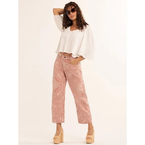 Jessica Simpson Women's Cherry Barrel 5 Pocket Jeans, Sizes 2-16 | Walmart (US)