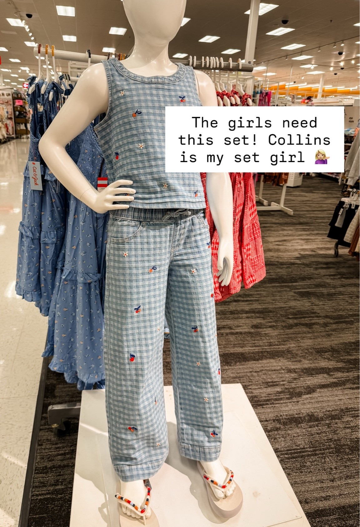 How cute is this matching set?!

Loverly Grey, Target find, Target fashion, girls summer fashion, girls summer outfit ideas, matching set

#LTKKids