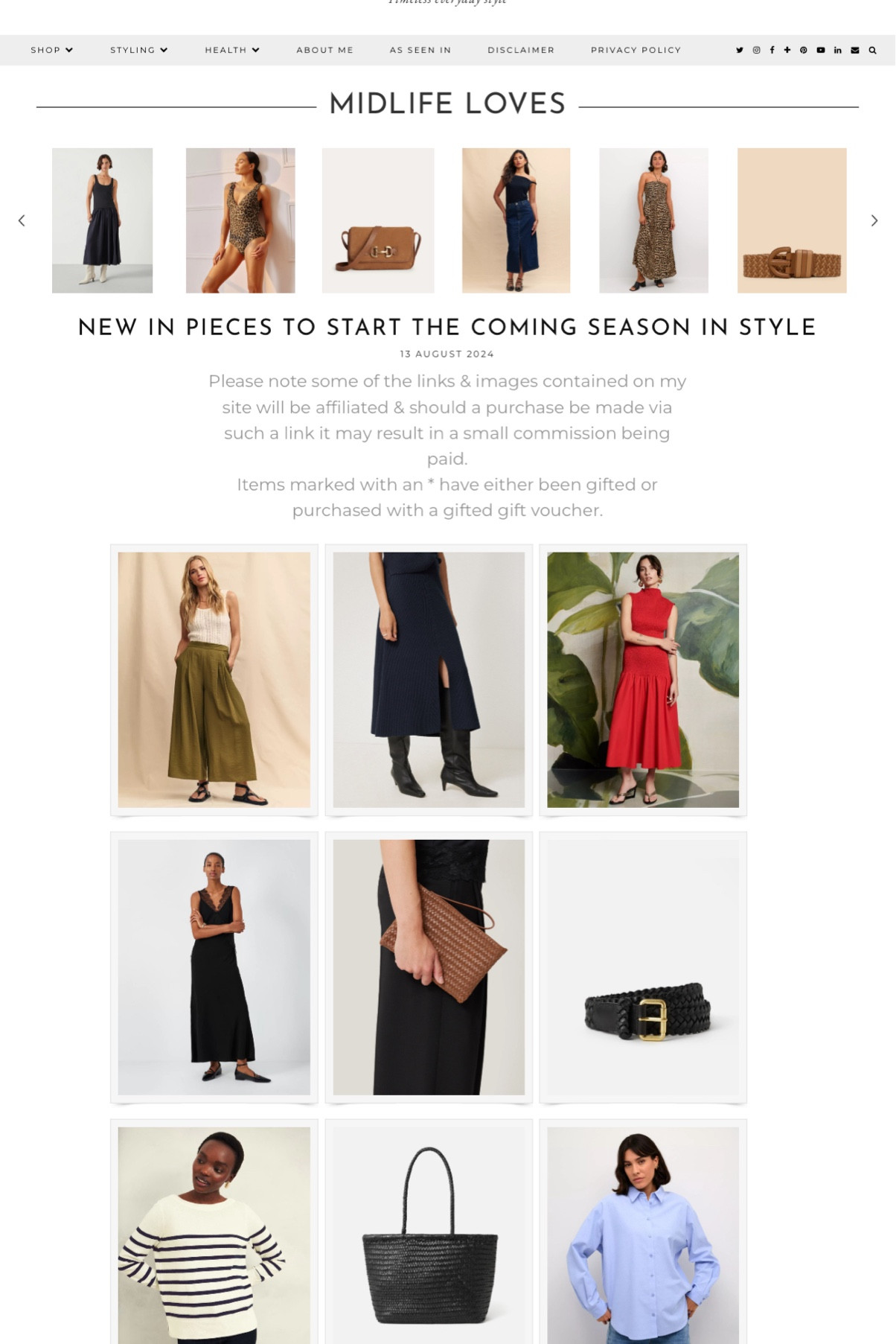 New in finds on the blog
.
#autumn #mymidlifefashion #fashion #style #midlife #over50 #keepitsimple 

#LTKautumn #LTKeurope #LTKover50style