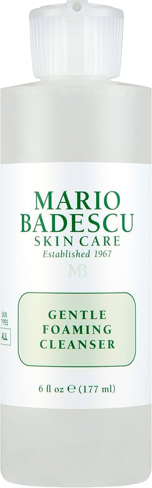 Mario Badescu Gentle Foaming Facial Cleanser, Deep Cleansing and Hydrating Face Wash | Amazon (US)