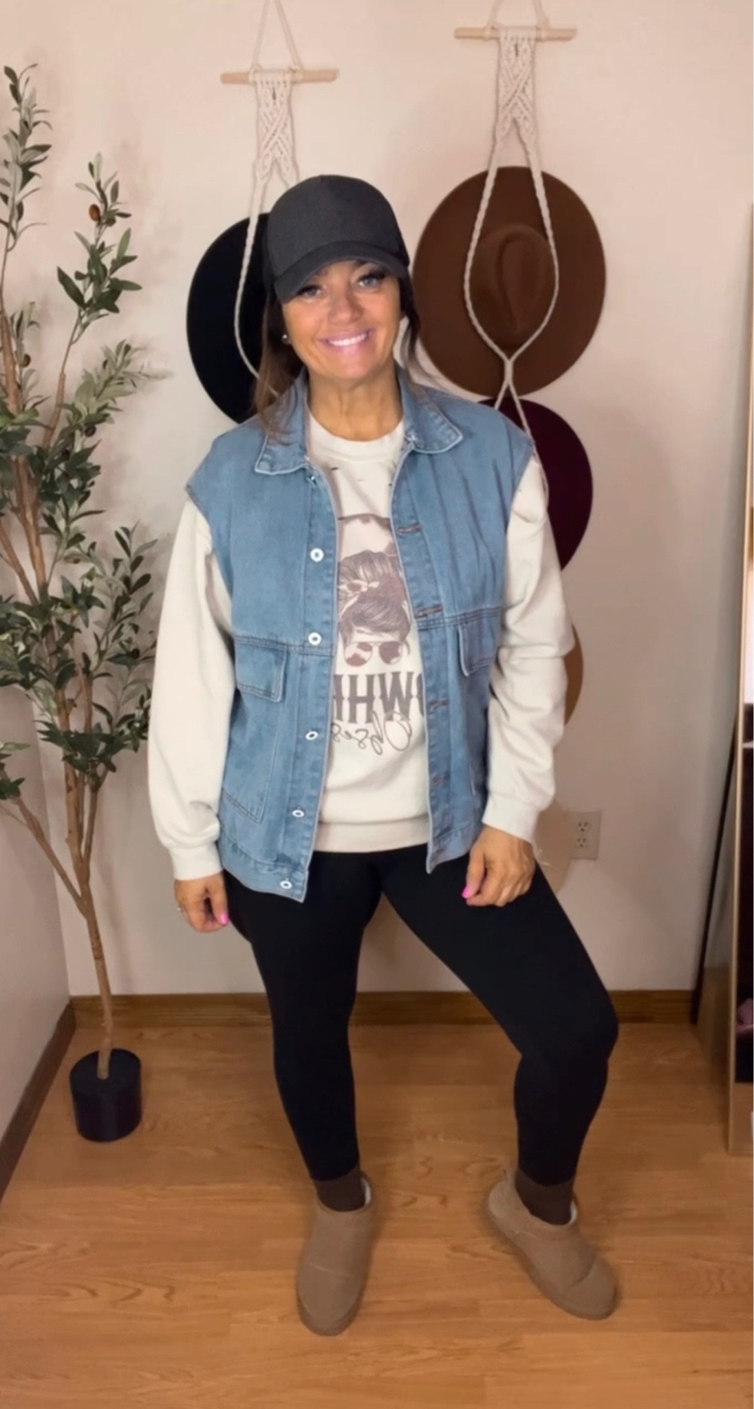 Such a cozy vibe! Easy peasy outfit. Love this vest. It’s literally a staple in my closet. 

#LTKSeasonal #LTKMostLoved #LTKstyletip