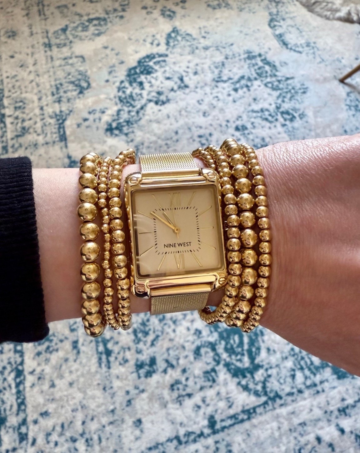 Love this watch. The strap is adjustable for this style and it’s only $20 now. I really like how it looks with the gold bracelets. Last minute gift idea that will arrive in time with Prime. 

#LTKSeasonal #LTKSaleAlert #LTKWatchNow #LTKWedding #LTKFindsUnder50 #LTKWorkwear

#LTKGiftGuide

#LTKHoliday #LTKGiftGuide