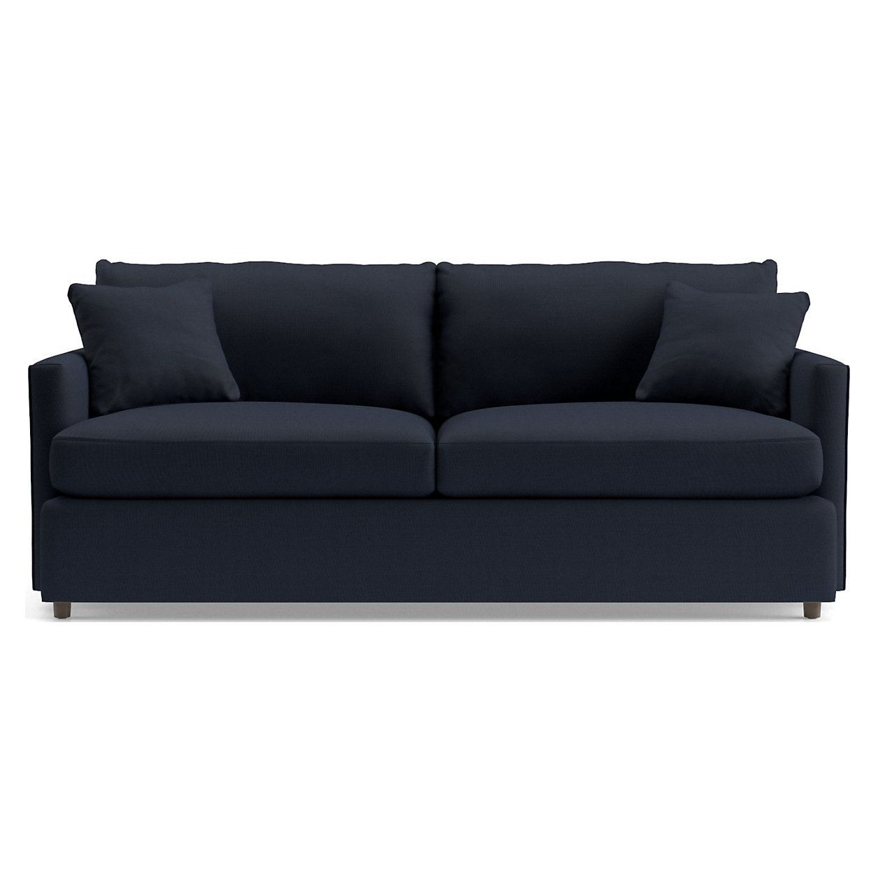 Lounge Comfortable Apartment Sofa + Reviews | Crate and Barrel | Crate & Barrel