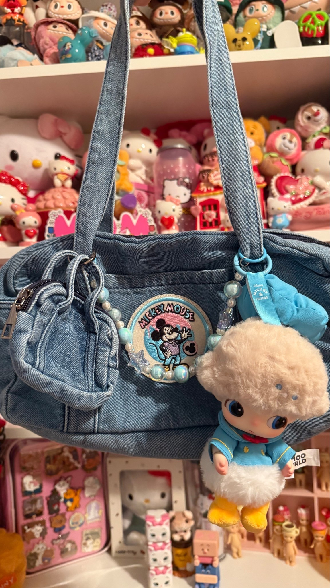 I love a cute denim bag moment. Made this bag even cuter by adding the Mickey Mouse patch! I cut the gold glitter part off the patch but if you love glitter you can leave it as is. The patch is 75% off right now too so I would run while they are still available! What a deal 🤩

#LTKmomlife #LTKSaleAlert