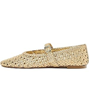 Woven Flats for Women Breathable Mesh Ballet Flats with Cute Bows, Dressy Fishnet Shoes with Roun... | Amazon (US)