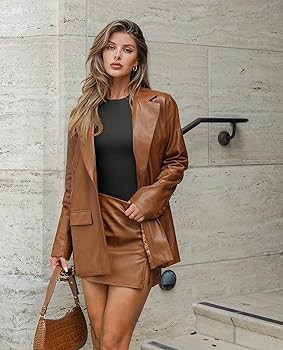 OQQ Womens 2 Piece Long Sleeve Tops Crew Neck Stretch Fitted Underscrubs Layer Tee Shirts | Amazon (US)