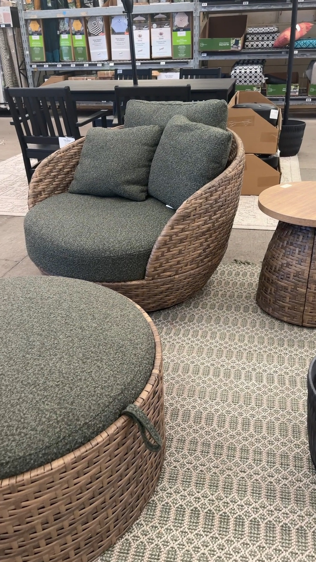 Walmart patio furniture is so good this season! Love this set that looks and feels WAY more expensive than it is!

#LTKHome #LTKSeasonal #LTKOver40