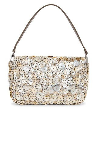 Staud Timmy Convertible Shoulder Bag in Ivory | FWRD 