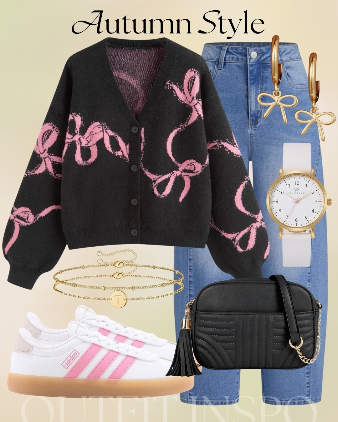 Outfit inspo! Loving this bow sweater 🎀

#LTKFindsUnder100 #LTKootd #LTKMidsize