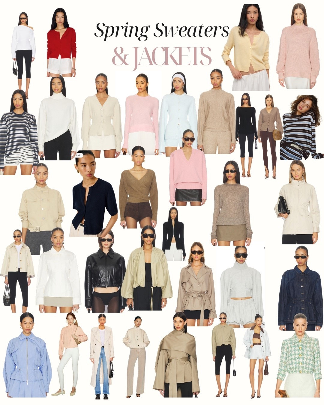 Spring sweaters and jackets

#LTKootd #LTKSeasonal