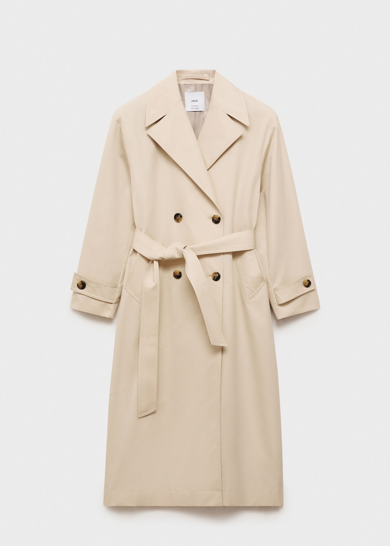 Zweireihiger Trenchcoat - Damen | MANGO Deutschland | Mango EU