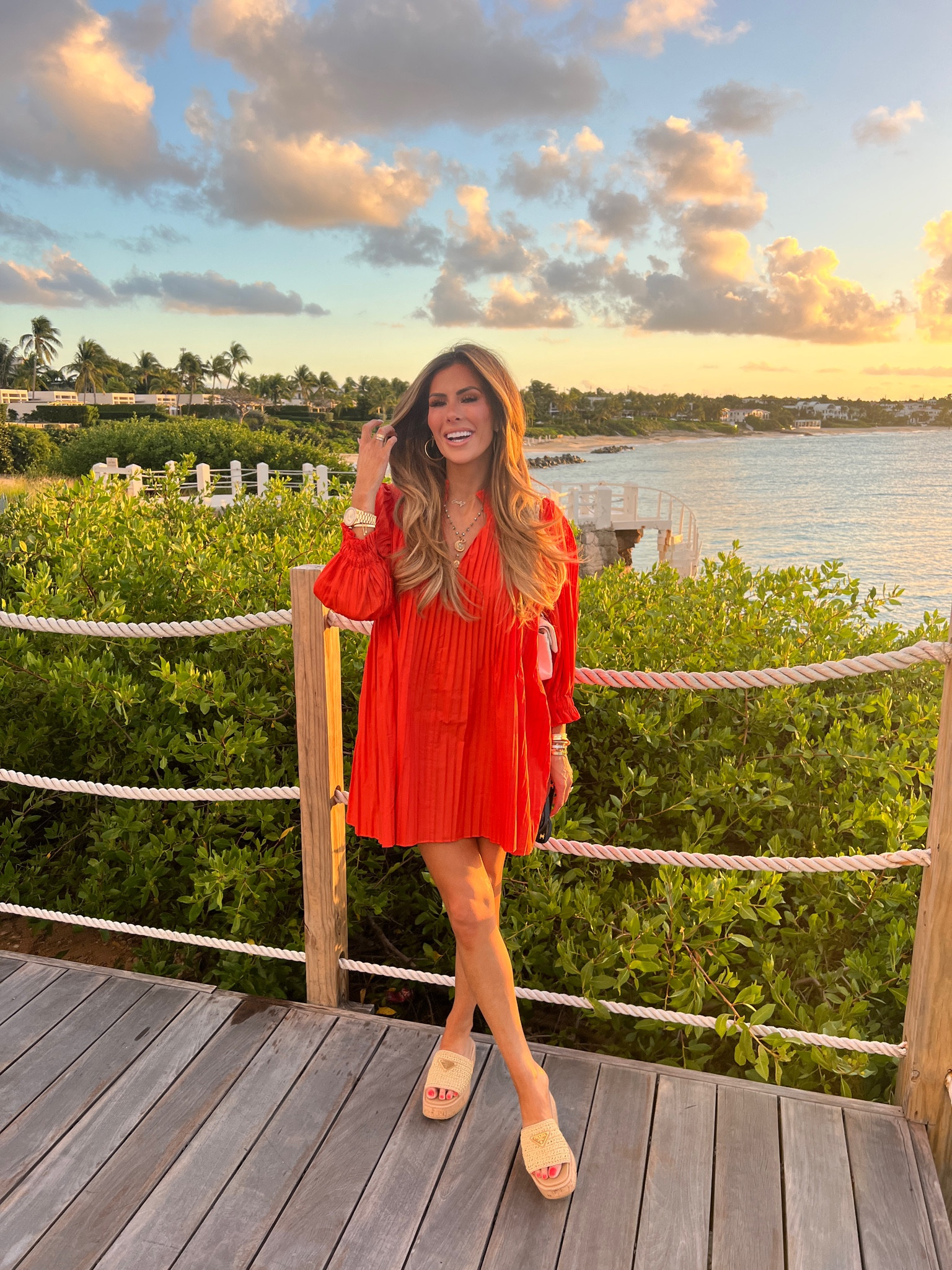 Wearing size small in the dress. The shoes run TTS but there’s another option linked that is so similiar and a fraction of the price!!

Wearing size small in my dress. My Prada shoes run TTS- and the other option linked is a great alternative at a better price point!  

Anguilla, anguilla four seasons, resort wear, vacation outfit, spring dress, vacation style, emily ann gemma


#LTKtravel #LTKSeasonal #LTKstyletip