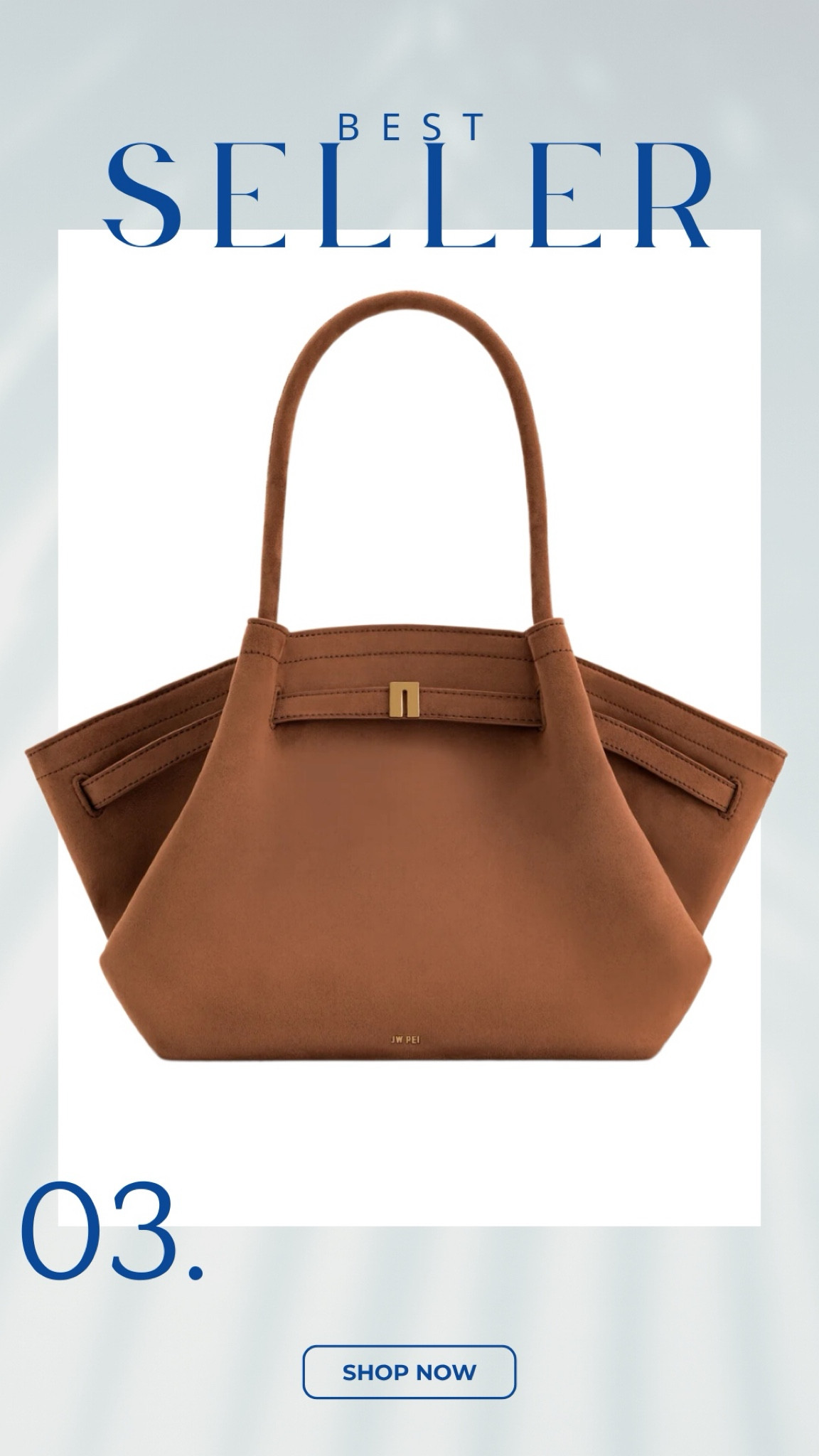 Best Seller: JW PEI Tote Bag
SALE! Under $100, $60

Suede tote, bamboo shoulder bag, crossbody, large top handle tote (hermes birkin/kelly dupe), mini top handle box bag /clutch, polene dupe, loewe dupe

#LTKItBag #LTKFindsUnder100 #LTKGiftGuide