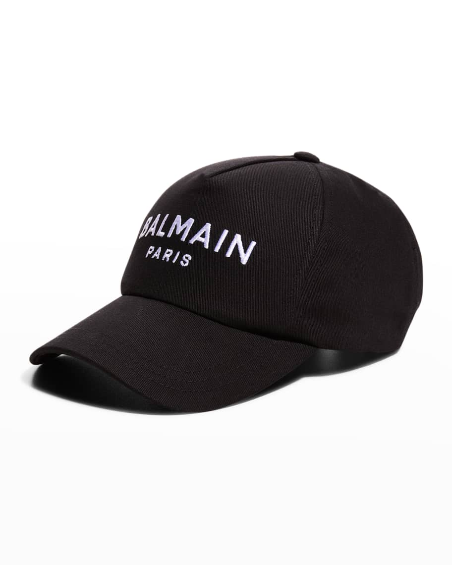 Balmain Men's Logo Baseball Cap | Neiman Marcus