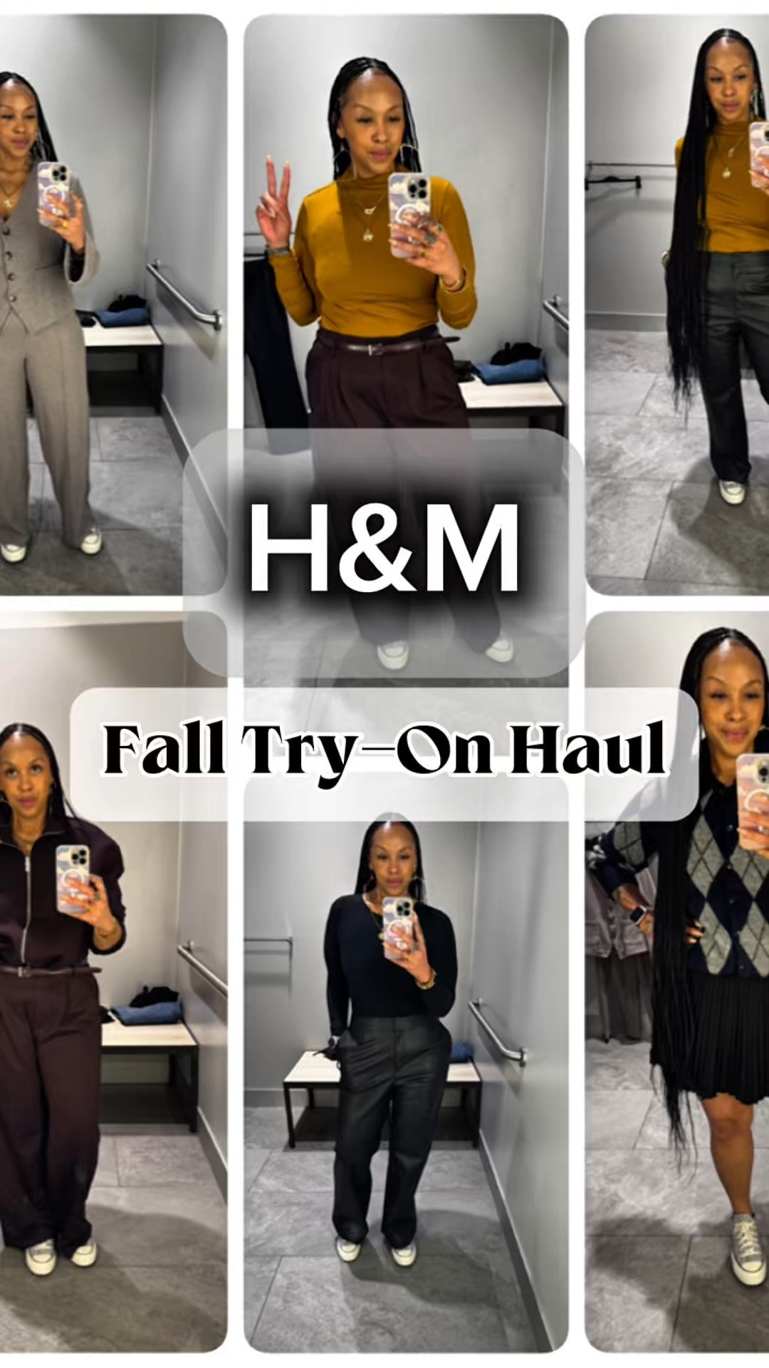 POV: You ‘just came to browse’ at H&M and now you’re debating which fall look deserves your paycheck 😅🍂
Neutrals, pleats, wide-legs, and a lil argyle moment—because fall fashion isn’t playing fair this year.
Which look are you adding to cart first? 👀🛒

For your reference I am 5’6”, 180lbs.

Tops- Medium
Bottoms- sz. 12 or Medium 

#LTKSaleAlert #LTKFindsUnder50 #LTKStyleTip