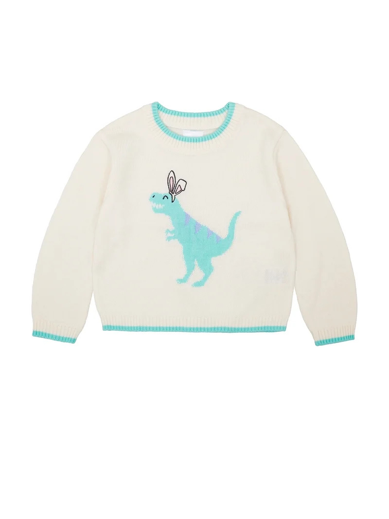 Way to Celebrate Toddler Long Sleeve Easter Sweater, Sizes 12M-5T | Walmart (US)