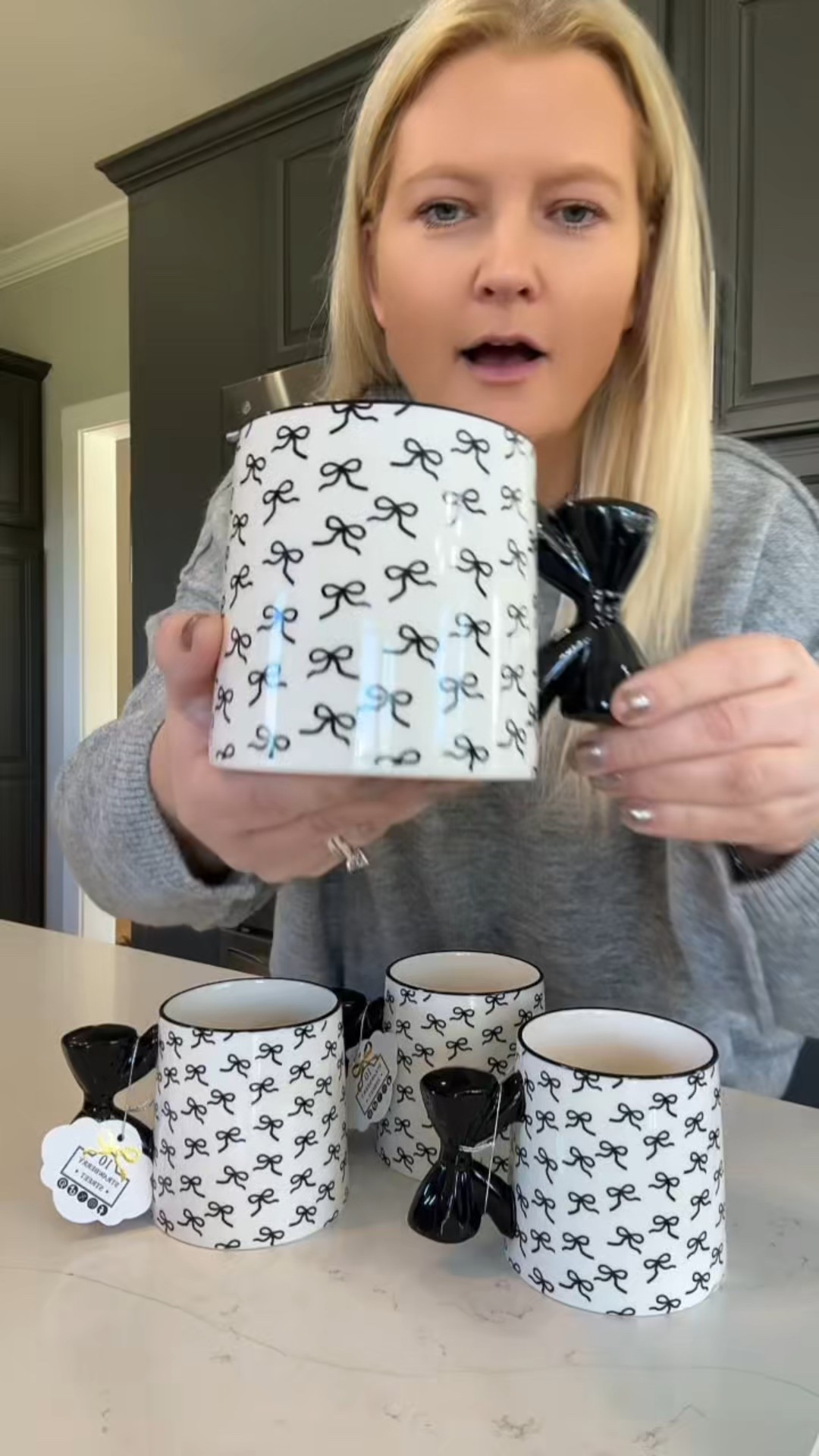I was sold when Tsaw the handles on this
stunning！ 
#coffeemugs #bows #mugs #coffee

#LTKSaleAlert #LTKHome