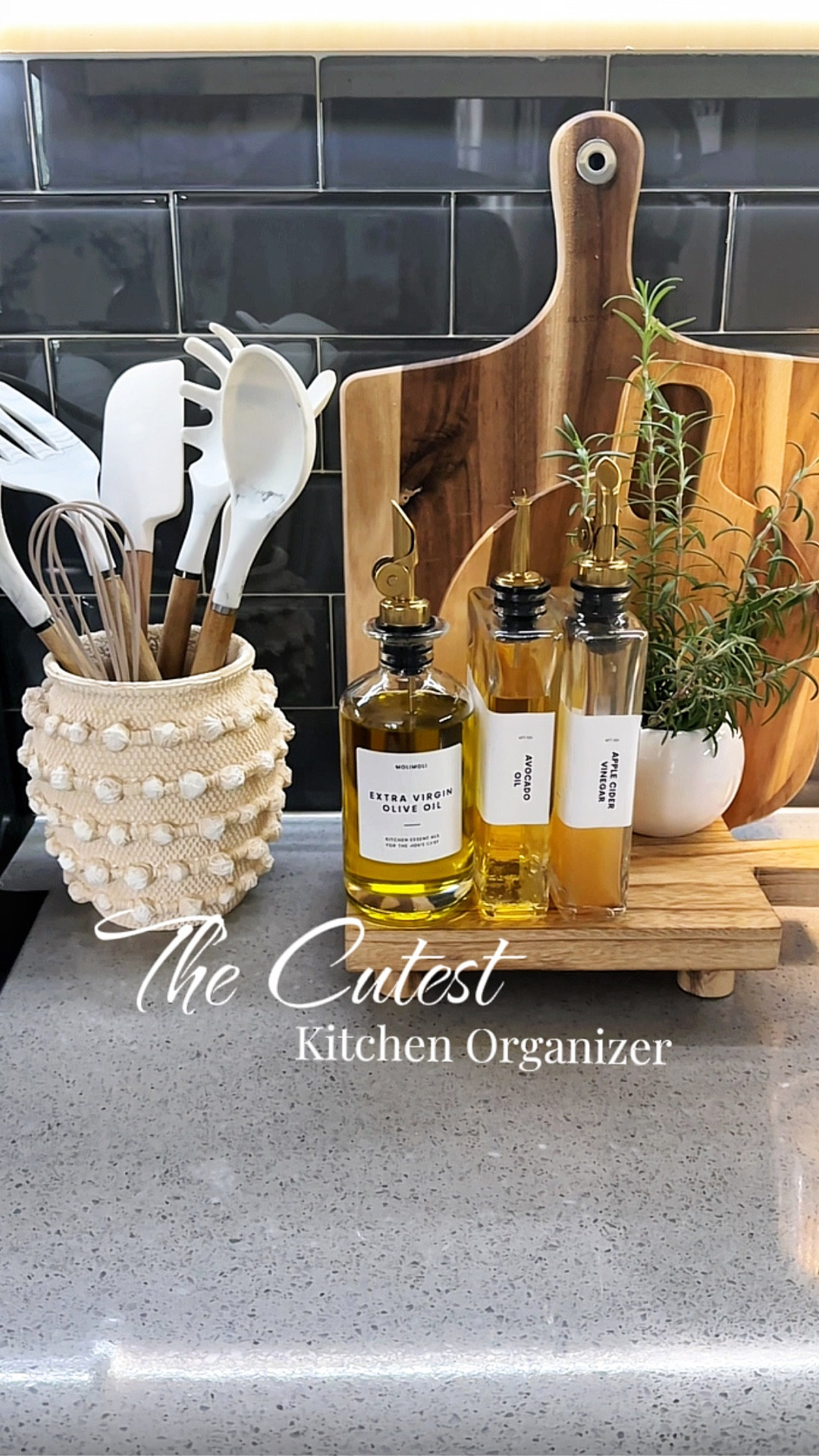 POV: You found the cutest kitchen organizer. 🤍
I used this textured vase as a utensil holder and it instantly made my kitchen look more styled and organized. Perfect for neutral kitchen decor, Amazon home finds, and cozy kitchen styling.

#LTKdayinmylife #LTKmorningroutine #LTKHome