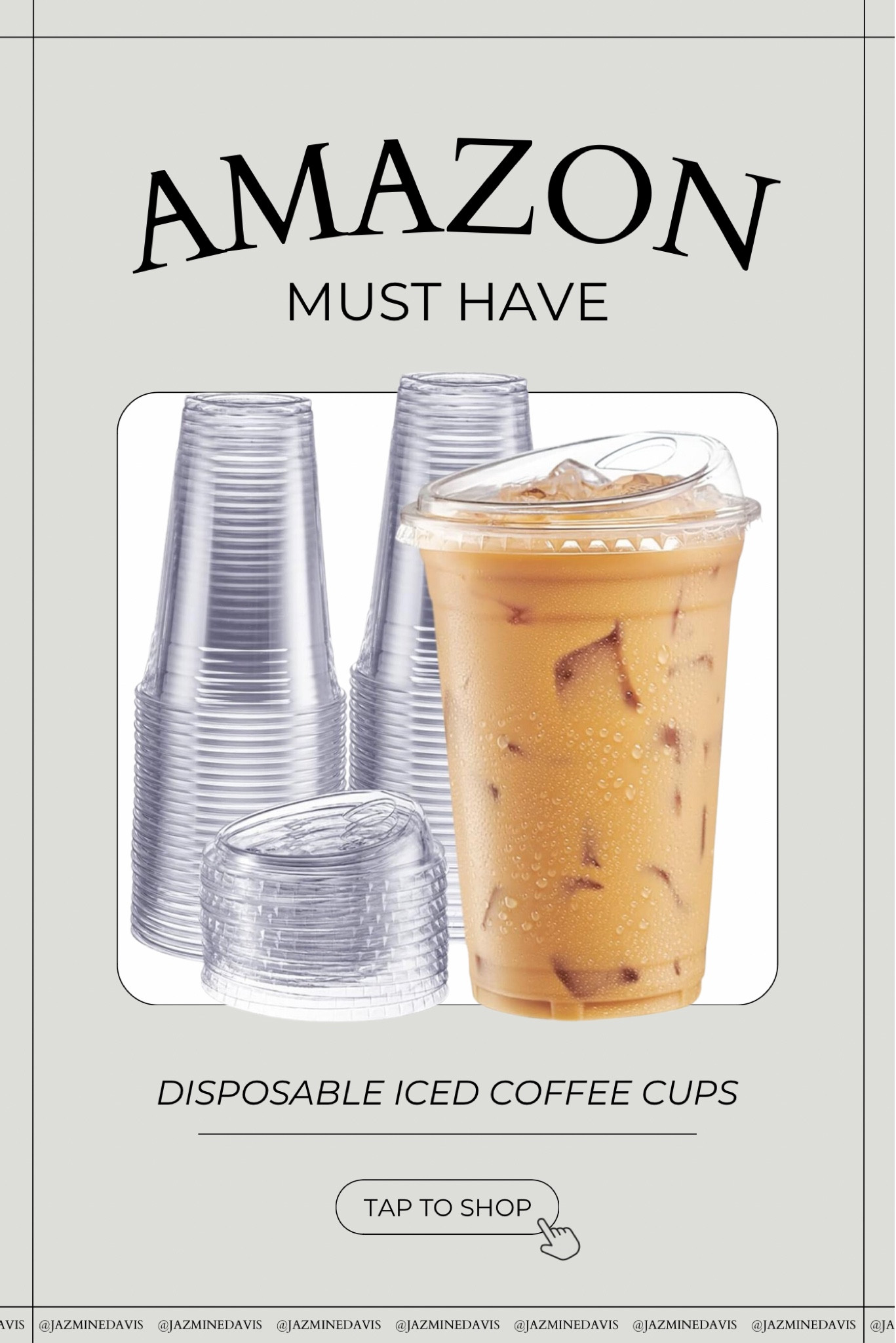 These disposable iced drink cups are a total game-changer! 🥤 I love the strapless sip lids, and the quality is amazing. Perfect for when I’m on the go, whether it's for iced coffee or any cold drink. Definitely a must-have for anyone who’s always on the move! ☕️✨ 

#KitchenEssentials #CoffeeLover #OnTheGo #MustHaveProducts #ShoppingFinds #HomeEssentials #Drinkware #IcedCoffeeGoals #ConvenienceAndStyle #DrinkOnTheGo

#LTKParties #LTKHome #LTKFindsUnder50