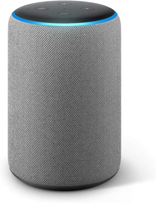 Echo Plus (2nd Gen) - Premium sound with built-in smart home hub - Heather Gray | Amazon (US)